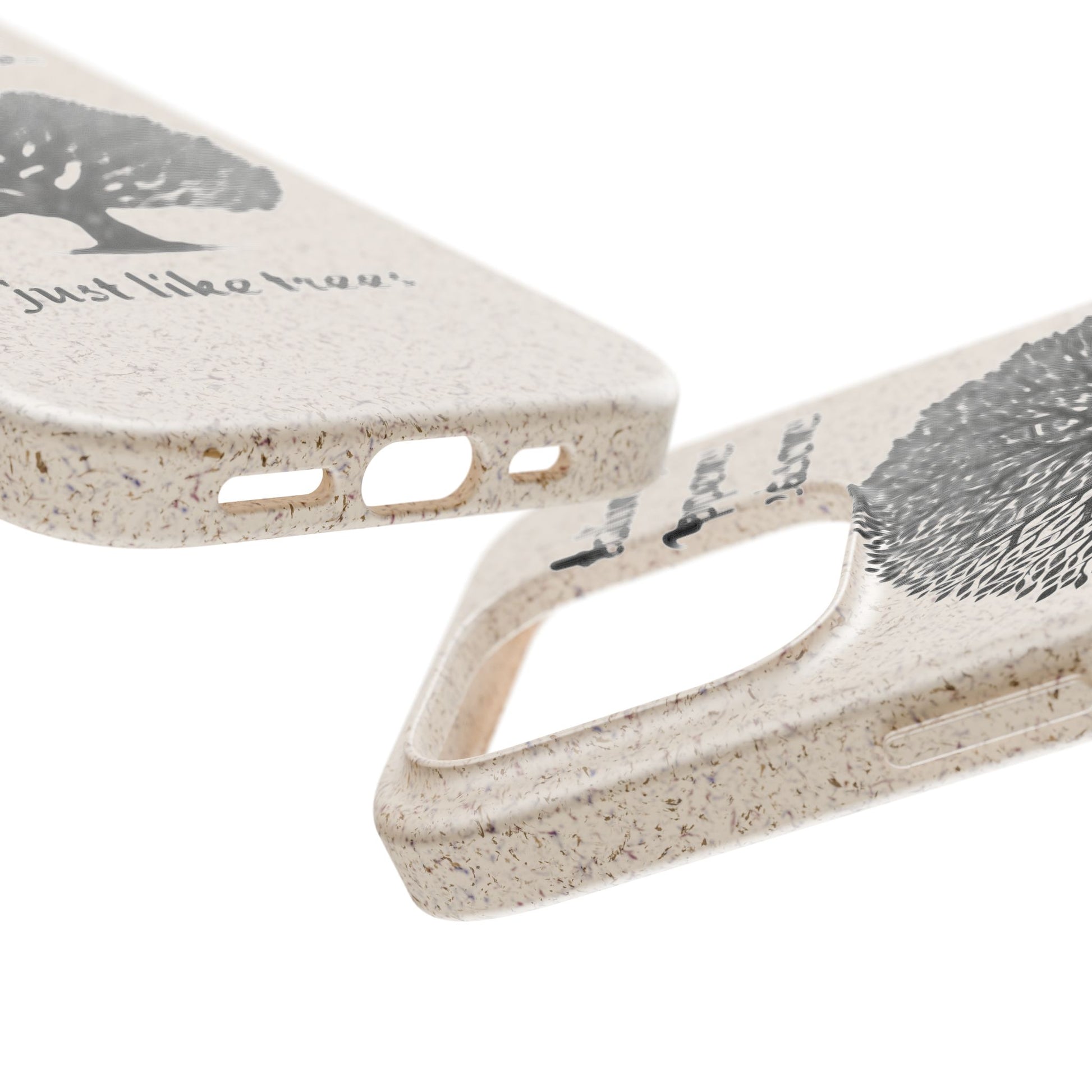 Eco-Friendly Phone Case - Healing Happens in Seasons - Nature Lovers Gift, Biodegradable Mobile Cover, Eco Case, Tree Design, [...]