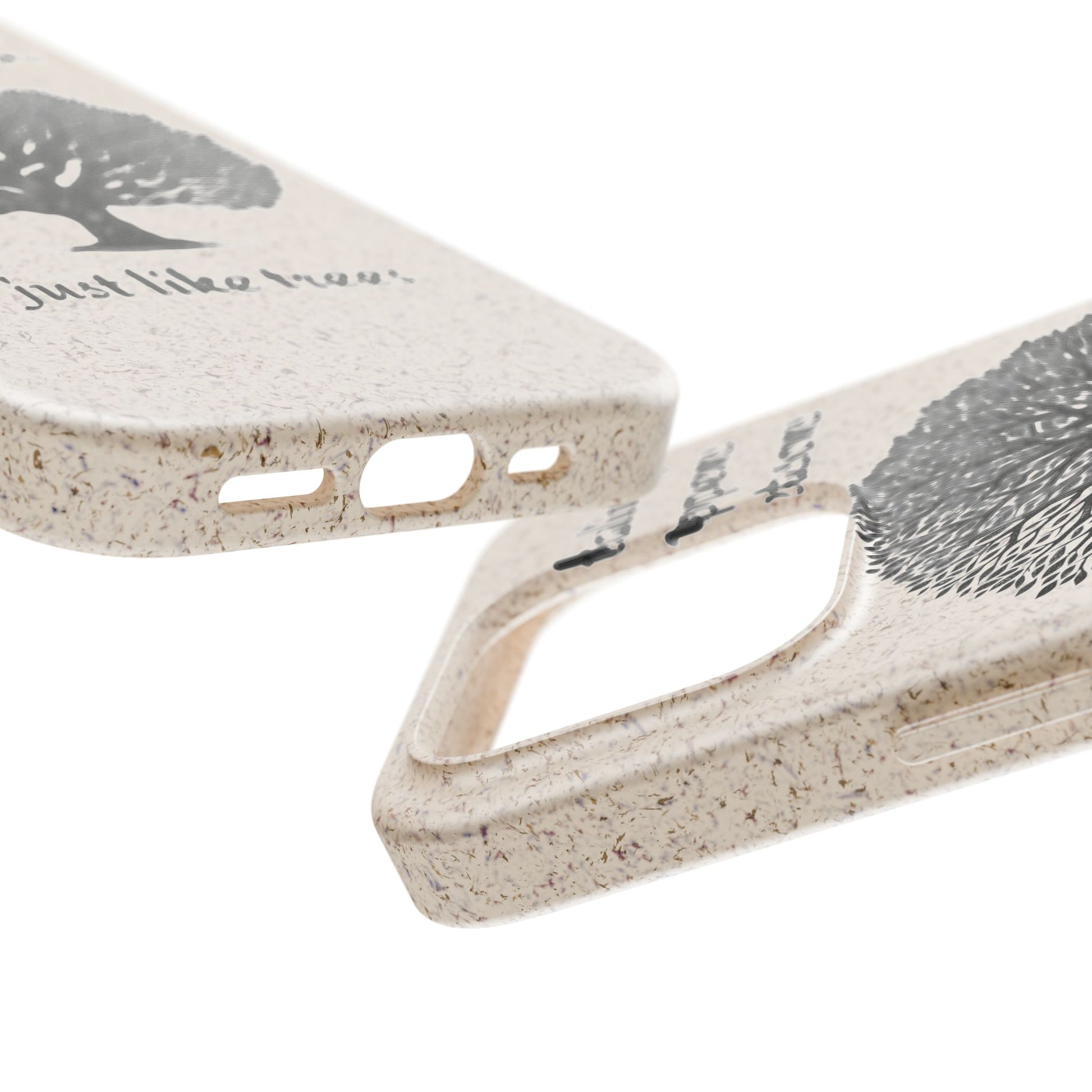 Eco-Friendly Phone Case - Healing Happens in Seasons - Nature Lovers Gift, Biodegradable Mobile Cover, Eco Case, Tree Design, [...]