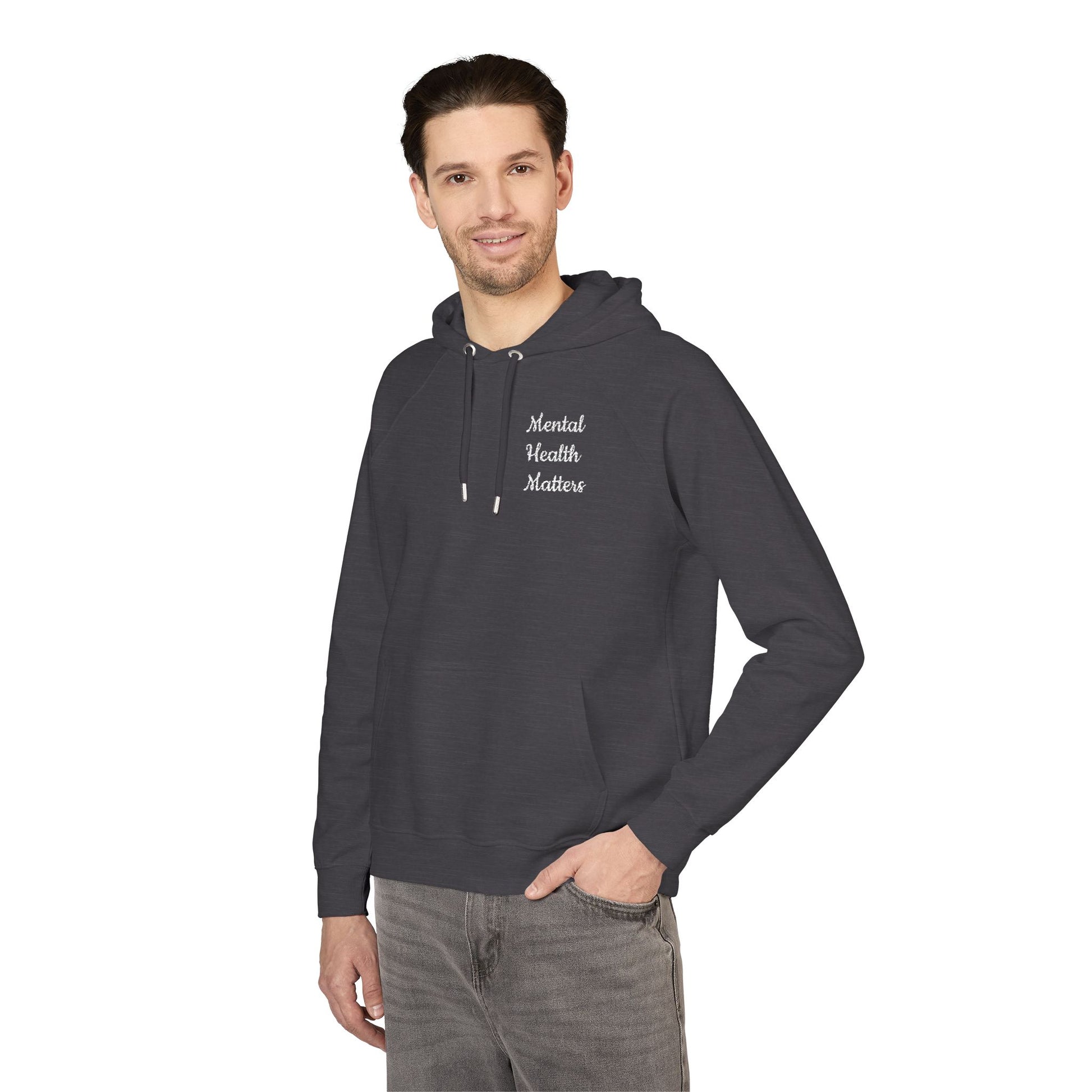 Eco-Friendly Unisex Hoodie with Embroidery - Perfect for Casual Wear, Gifts, Sustainable Fashion, Cozy Aesthetic, Everyday Comfort