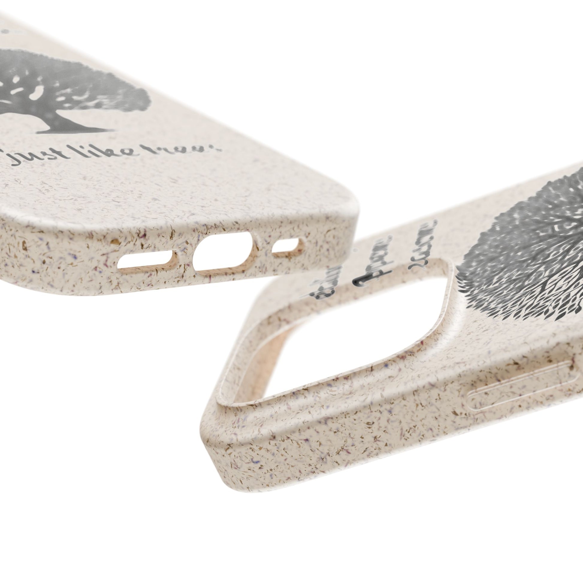 Eco-Friendly Phone Case - Healing Happens in Seasons - Nature Lovers Gift, Biodegradable Mobile Cover, Eco Case, Tree Design, [...]