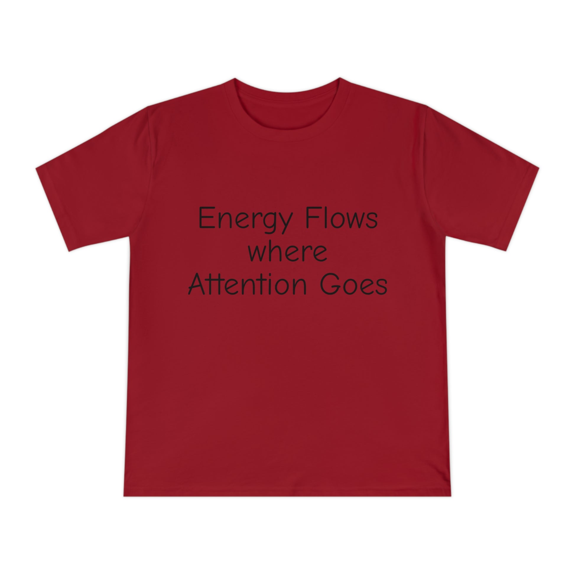 Positive Energy T-Shirt, Inspirational Tee for Mindfulness, Unisex Jersey Shirt, Gift for Friends, Motivational Apparel