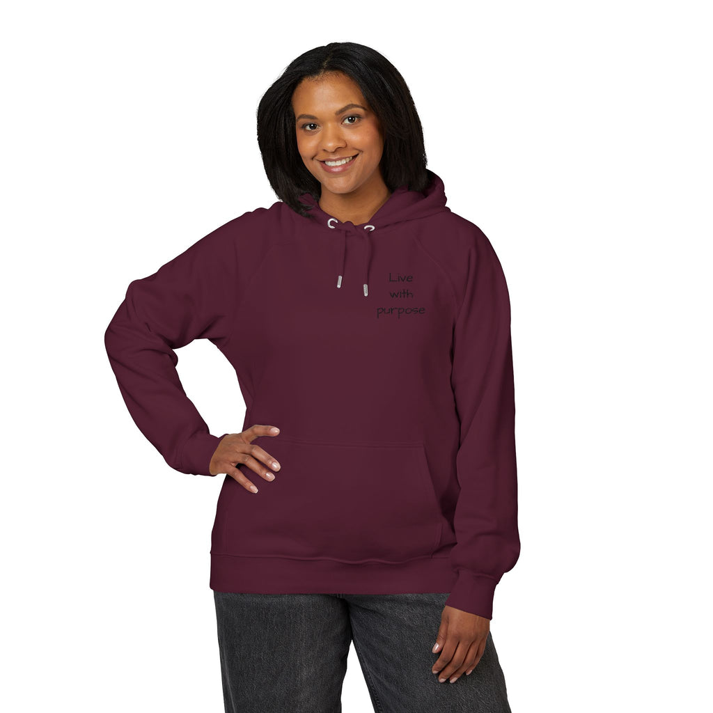 Eco-Friendly Unisex Hoodie - Perfect for Everyday Comfort, Gifts, Casual Wear, Embroidered Design, Sustainable Fashion